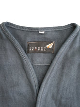 Load image into Gallery viewer, 90&#39;S &quot;CARNET DE VOL&quot; NO COLLAR OVERDYED SHIRT
