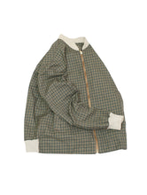 画像をギャラリービューアに読み込む, 60&#39;S &quot;CONFEZIONI DI LUSSO&quot; CHECK BOMBER JACKET
