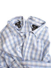 Load image into Gallery viewer, &quot;CK CALVIN KLEIN&quot; BLUE CHECK PATTERN SHIRT
