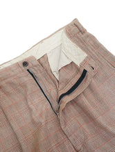 画像をギャラリービューアに読み込む, 50&#39;S UNKNOWN CHECK PATTERN SLACKS
