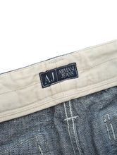 画像をギャラリービューアに読み込む, 00&#39;S &quot;ARMANI JEANS&quot; DIRTY TIGERS PARACHUTE DENIM PANTS
