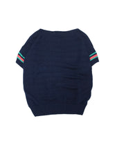 画像をギャラリービューアに読み込む, 80&#39;S &quot;KENETH TOO!&quot; MULTI KNITTING S/S KNIT
