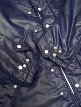 Load image into Gallery viewer, 70&#39;S &quot;COURREGES HOMME&quot; SHINY NYLON HOODED PUFFER COAT
