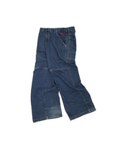 Load image into Gallery viewer, 90〜00&#39;S &quot;R2 HARDCORE&quot; WIDE BAGGY RAVE DENIM PANTS
