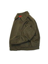 画像をギャラリービューアに読み込む, 80'S "CERRUTI 1881" SHAGGY MELTON ZIP UP JACKET
