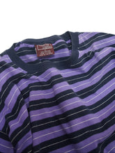 Load image into Gallery viewer, 90&#39;S &quot;MERVYN&#39;S&quot; STRIPE TRIM TEE
