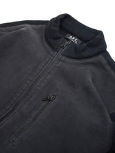 Load image into Gallery viewer, 00&#39;S &quot;A.P.C.&quot; MOLESKIN SWITCHING FLEECE JACKET

