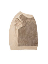 画像をギャラリービューアに読み込む, 90&#39;S &quot;MONCLER&quot; SUEDE SWITCHING KNIT VEST
