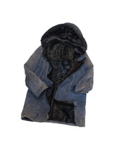 画像をギャラリービューアに読み込む, 80'S "WARM COMPANY" FADED MOUTON DUFFLE COAT
