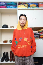 画像をギャラリービューアに読み込む, 80&#39;s &quot;NAF NAF&quot; PATCH LOGO HOODIE
