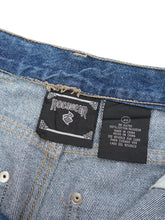 Load image into Gallery viewer, 90&#39;S &quot;ROCAWEAR&quot; CUT OFF BAGGY PAINTER JEANS
