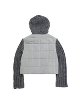 Load image into Gallery viewer, 80&#39;S &quot;MAGLIFICIO DA-NI&quot; KNIT SWHITCH QUILTING JACKET
