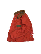 Load image into Gallery viewer, 00&#39;S &quot;U.BOAT&quot; DUCK FABRIC PADDED BIKER JACKET
