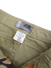 Load image into Gallery viewer, 00&#39;S &quot;55DSL&quot; MULTI ANIMAL CAMO SIDE POCKET FLARE PANTS
