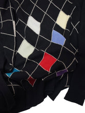 Load image into Gallery viewer, 90&#39;S &quot;SMITH&amp;TELFORD&quot; MULTI ARGYLE CASHMERE CREW NECK KNIT  SWEATER
