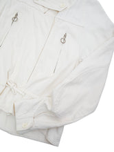 画像をギャラリービューアに読み込む, ’04SS &quot;CHLOE&quot; FLY FRONT STAND COLLAR CROPPED JACKET
