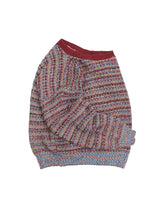 画像をギャラリービューアに読み込む, 90&#39;S &quot;FURNACE CREEK&quot; MULTI STRIPE RIB KNIT SWEATER
