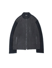 画像をギャラリービューアに読み込む, 00&#39;S &quot;A.P.C.&quot; MOLESKIN SWITCHING FLEECE JACKET
