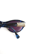 Load image into Gallery viewer, 90&#39;S &quot;STATE OF CLAUDE MONTANA&quot; BLUE TORTOISE SUNGLASSES

