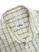 Load image into Gallery viewer, 90&#39;S &quot;CALVIN KLEIN&quot;CHECK PATTERN S/S SHIRT
