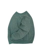 画像をギャラリービューアに読み込む, 70&#39;S UNKNOWN HEATHER GREEN RAGLAN SWEATSHIRT
