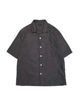 Load image into Gallery viewer, 01SS "COMME DES GARCONS HOMME" GARMENT DYED OPEN COLLAR S/S SHIRT
