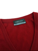 Load image into Gallery viewer, 90〜00&#39;S &quot;CORUZZI&quot; V-NECK CASHMERE KNIT SWEATER
