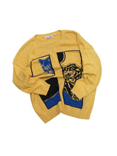 Load image into Gallery viewer, 90&#39;S &quot;POI BY KRIZIA&quot; BOX PANNEL DESIGN COTTON KNIT SWEATER
