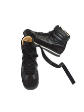 画像をギャラリービューアに読み込む, 00&#39;S &quot;VERONIQUE BRANQUINHO&quot; VELCRO MIDDLE-CUT LEATHER SNEAKERS
