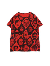 画像をギャラリービューアに読み込む, 90'S "D.BROOKS" MULTI FACE DIA ALL OVER PRINT TEE
