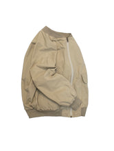 Load image into Gallery viewer, 80-90'S "DUNHILL" REVERSIBLE ZIP UP BOMBER JACKET
