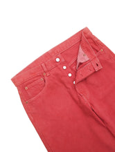 画像をギャラリービューアに読み込む, 90&#39;S &quot;LEVI&#39;S&quot; 501 RED OVER-DYED JEANS
