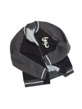 画像をギャラリービューアに読み込む, 00'S "FRENCH CONNECTION" V ARSITY ZIP UP CARDIGAN

