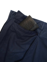 画像をギャラリービューアに読み込む, 00'S "PRADA SPORT" COTTON TECHNICAL NARROW SLACKS OVER-DYED
