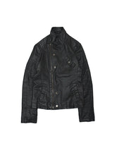 Load image into Gallery viewer, &quot;ARMANI EXCHANGE&quot; COATED COTTON DOUBLE RIDERS JACKET
