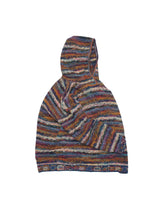 画像をギャラリービューアに読み込む, 80〜90&#39;S &quot;MISSONI&quot; MULTI STRIPE KNIT HOODIE
