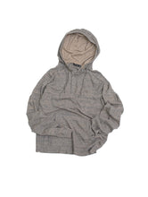 Load image into Gallery viewer, &quot;ALTERNATIVE APPAREL&quot; HALF BUTTON RAW EDGE KNIT HOODIE
