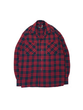 Load image into Gallery viewer, 50&#39;S UNKNOWN OPEN COLLAR CHECK SHIRT
