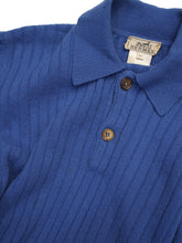 画像をギャラリービューアに読み込む, 80〜90'S "HERMES" CASHMERE COLLARED KNIT SWEATER
