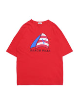 画像をギャラリービューアに読み込む, 90&#39;s &quot;VALENTINO&quot; BEACHWEAR MOSS STITCH TEE
