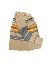 画像をギャラリービューアに読み込む, 90〜00'S "DKNY" RANDOM STRIPE WOOL KNIT SWEATER
