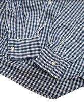 Load image into Gallery viewer, 90&#39;S &quot;WUILMART&quot; GINGHAM SEERSUCKER COTTON SHIRT MADE IN FRANCE
