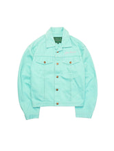画像をギャラリービューアに読み込む, 90&#39;S &quot;BEST COMPANY&quot; SHORT LENGTH BEST BLUE TRUCKER JACKET
