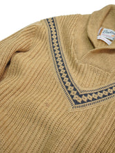 画像をギャラリービューアに読み込む, 50&#39;S &quot;BRENTWOOD&quot; SHAWL COLLAR KNIT SWEATER
