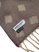 画像をギャラリービューアに読み込む, 90&#39;S &quot;GIORGIO ARMANI&quot; JACQUARD  KNIT SCARF
