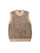 画像をギャラリービューアに読み込む, 90&#39;S &quot;MONCLER&quot; SUEDE SWITCHING KNIT VEST
