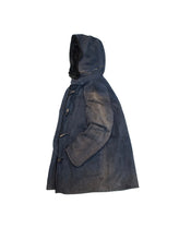 画像をギャラリービューアに読み込む, 80'S "WARM COMPANY" FADED MOUTON DUFFLE COAT
