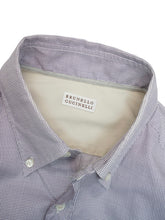 Load image into Gallery viewer, "BRUNELLO CUCINELLI" COTTON CHECK B/D SHIRT
