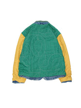 画像をギャラリービューアに読み込む, 80&#39;S &quot;CLOSED MARITHE FRANCOIS GIRBAUD&quot; QUILTED REVERSIBLE DENIM JACKET
