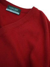 Load image into Gallery viewer, 90〜00&#39;S &quot;CORUZZI&quot; V-NECK CASHMERE KNIT SWEATER
